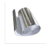 Aislante Térmico Reflexivo, Lámina aislante, Rollo de aislamiento for radiadores, ideal for ventanas, autocaravanas, techos y puertas de garaje.(1X25M/3.28X82FT)