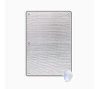 Aislante Termico Ventanas Película de Protección Solar para Ventana, Vinilo Ventana Privacidad con Ventosa, 7MM Película Reflectante De Calor Anti UV para Oficina, Hogar(Gris,90x100cm)