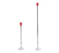 Aislor Indicador de dirección para wedge de aluminio entrenador corrector de swing de golf herramienta de práctica deportiva Rojo Talla única