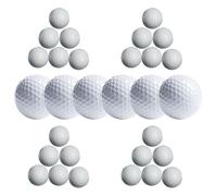Aislor Pelota de Entrenamiento de Golf Nueva para competición práctica Interior y Exterior golpeo y Putt 30 Unidades Talla única