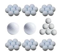Aislor Pelota de Entrenamiento de Golf Nueva para competición práctica Interior y Exterior golpeo y Putt 50 Unidades Talla única