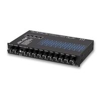 Aisny Ecualizador de Audio HiFi de 9 Bandas, Preamplificador Estéreo ADL-EQ9 Procesador de Audio Profesional para Coche y Hogar