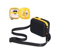 Aisnyho Funda para cámara compatible con cámara Instax Square SQ40/SQ1/SQ6/SQ10/SQ20, para cámara Kodak C300R Mini Shot 3, funda protectora rígida retro de EVA con correa de hombro ajustable