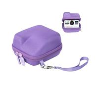 Aisnyho Funda para cámara compatible con Polaroid Go/Go Generation 2 Instant Film Camera, funda protectora rígida de viaje EVA bolsa de almacenamiento, Purple, Funda protectora rígida
