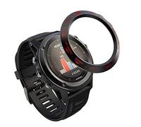 AISPORTS Anillo de Bisel Compatible con Garmin Fenix 3/Fenix 3 HR Cubierta Adhesiva de Bucle de Bisel Antiarañazos Cubierta Protectora de Bisel Metal de Acero Inoxidable para Garmin Fenix 3/Fenix 3 HR