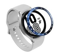 AISPORTS Anillo de Bisel Compatible con Samsung Galaxy Watch 4 40mm Cubierta Adhesiva de Bucle de Bisel Antiarañazos Bisel de Metal con Estilo Carcasa Protectora para Samsung Galaxy Watch 4 de 40mm