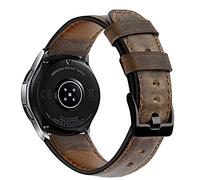 AISPORTS Compatible con Amazfit GTR 4/GTR 3/GTR 3 Pro/GTR 2/GTR 2e/GTR 47mm Cuero, Correa Reloj de Liberación Rápida de 22mm Correa de Repuesto de Pulsera para Amazfit Bip 5/Balance/Cheetah/Stratos