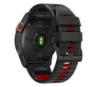 AISPORTS Compatible con Correa de Silicona Garmin Quatix 7/6/5, Correa de Reloj de Ajuste Rápido de 22mm Correa de Repuesto de Pulsera para Garmin MARQ Adventurer/Athlete/Captain/Driver/Golfer/Aviator
