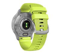 AISPORTS Compatible con Garmin Approach S12/S40/S42 Correa de Silicona, 20mm Correa de Reloj de Liberación Rápida Correa de Reemplazo de Goma Suave para Garmin Venu Sq 2/Venu 2 Plus/Venu/Venu Sq