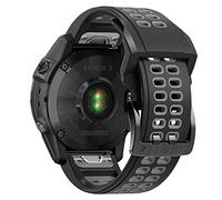 AISPORTS Compatible con Garmin Epix Gen 2 Correa Silicona, 22mm Quick Fit Reloj Correa Transpirable Muñequera Correa de Reemplazo para Garmin Fenix 7/6/6 Pro/5/5 Plus/Forerunner 935/945/Quatix 5/6