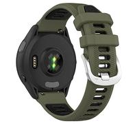 AISPORTS Compatible con Garmin Rey Correa Silicona, 18mm Correa de Reloj de Liberación Rápida Suave Pulsera Deportiva Correa de Reemplazo para Garmin Forerunner 265S/255S/Venu 2S/Captain Marvel