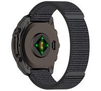 AISPORTS Correa de Nailon Compatible con Garmin Tactix 7/7 Pro/Bravo/Charlie/Delta, 26mm Elástico Trenzado Correa de Repuesto para Pulsera Solo Loop de Nailon para Garmin Epix Pro Gen 2 51mm/Enduro