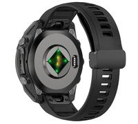 AISPORTS Correa de Silicona Compatible con Garmin Fenix 8 43mm/7S/7S Pro/6S/6S Pro/5S/5S Plus, Correa de Reloj de Ajuste Rápido de 20mm con Hebilla Magnética Correa de Repuesto para Garmin Instinct 2S