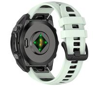 AISPORTS Correa de Silicona Compatible con Garmin Fenix 8 43mm/7S/7S Pro/6S/6S Pro/5S/5S Plus, Correa de Ajuste Rápido de 20mm Pulsera con Hebilla de Metal Correa de Repuesto para Garmin Instinct 2S