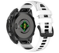 AISPORTS Correa de Silicona Compatible con Garmin Fenix 8 43mm/7S/7S Pro/6S/6S Pro/5S/5S Plus, Correa de Ajuste Rápido de 20mm Pulsera con Hebilla de Metal Correa de Repuesto para Garmin Instinct 2S