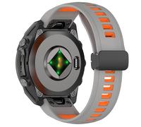 AISPORTS Correa de Silicona Compatible con Garmin Fenix 8 43mm/7S/7S Pro/6S/6S Pro/5S/5S Plus, Correa de Reloj de Ajuste Rápido de 20mm con Hebilla Magnética Correa de Repuesto para Garmin Instinct 2S
