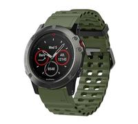 AISPORTS Correa de Silicona Compatible con Garmin Fenix 8 47mm/E 47mm/7/7 Pro/6/6 Pro/5/5 Plus, Correa de Reloj de Ajuste Rápido de 22mm Pulsera de Correa de Repuesto para Garmin Quatix 7 Pro/7/6/5