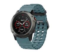 AISPORTS Correa de Silicona Compatible con Garmin Instinct 2X Solar, 26mm Correa de Reloj Ajuste Rápido Suave Transpirable Deportiva Correa de Repuesto para Garmin Tactix 7/7 Pro/Bravo/Charlie/Delta