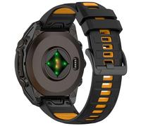AISPORTS Correa de Silicona Compatible con Garmin Tactix 7/7 Pro/Bravo/Charlie/Delta, 26mm Correa de Repuesto para Reloj de Ajuste Rápido Pulsera Deportiva para Garmin Descent MK1/MK2/MK2i/Mk3i 51mm