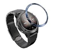 AISPORTS Diseño de Bisel Compatible con Garmin Fenix 5/Fenix 5 Plus Cubierta Adhesiva de Anillo de Bisel, Protección Antiarañazos Cubierta Protectora de Bucle de Bisel de Metal para Fenix 5/5 Plus