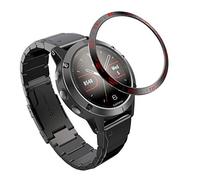 AISPORTS Diseño de Bisel Compatible con Garmin Fenix 5/Fenix 5 Plus Cubierta Adhesiva de Anillo de Bisel, Protección Antiarañazos Cubierta Protectora de Bucle de Bisel de Metal para Fenix 5/5 Plus