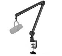Aisryntek Brazo de micrófono, soporte de micrófono de alta calidad, brazo de micrófono con gestión de cables, brazo de micrófono giratorio de 360°, brazo de micrófono para podcasts, juegos,