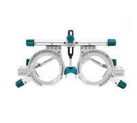 Aist Gafas Optometría Lente De Prueba Óptica Pd 48-80mm Marco De Lente De Prueba Ajustable, 50g Ultraligero Prueba De Optometría Ocular De Prueba óptica De Titanio