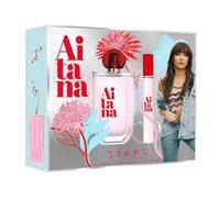 Aitana Stars Fragrances Perfume Set de Regalo, Eau de Toilette 80ml, Vaporizador de Viaje 10ml, Perfume Floral, Cofre de regalo, Colonia, Fragancia Femenina, Estuche de regalo