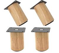 AITEKODVG Mesa de Horquilla de Acero de Servicio Pesado Patas Negras de Doble Soldado para cenas y mesas Finales y proyectos de Bricolaje para el hogar de 25 cm/9 "