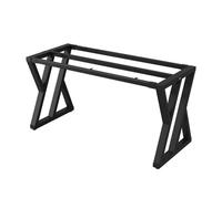AITEKODVG Pendías de Mesa Coffee Table Trípode, Metal Mesa Pierras, Patas Bench Silla Base Set, Muebles de Clip de Muebles de Comedor Pats para Mesa de café Bench Bench Night Stand (120x40x72.5cm)