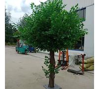 AITEKODVG Premio Denso Gran Artificial Green Banyan Simulación Plantas de simulación Hotel Sala de Interiores de la Sala de Estar Boda Mall Compras Decoración del Centro Comercial 1.8x1m/5.9x3.2ft