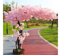 AITEKODVG Simulación Artificial de cerezos Simulación Planta Artificial, magníficos árboles de Cerezo Artificial, para la Fiesta de Bodas en el Centro Comercial decoración del hogar al Aire Libre