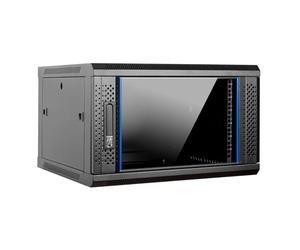 Aiten Data Armario Rack Mural 19" 6U Medidas 600 x 600 x 370 mm Montado. Incluye Tornillos de Montaje y 2 Llaves para Cerradura Frontal