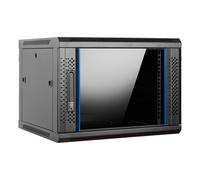 Aiten Data Armario Rack Mural 19" 9U 600 x 600 x 520 mm Montado Sin Accesorios