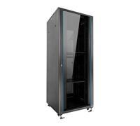 Aiten Data Armario Rack Suelo 19" 42U 600 x 600 x 2060 mm Montado con Accesorios