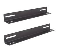 Aiten Data Juego de 2 Guías Laterales Fijas de Soporte. Medidas: Ancho x Fondo x Alto: 300 x 35 x 35 mm, Válidas para Armarios Rack 19" de 450 mm