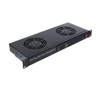 Aiten Data Termostato Digital 1U para Armario Rack 19" con 2 Ventiladores de 120 mm