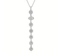AITENME Collar de oro de los 7 chakras para mujer, colgante largo, joyería de yoga, cadena ajustable, collar espiritual en forma de Y, regalo para mujer, 1, Acero inoxidable, No es una piedra preciosa