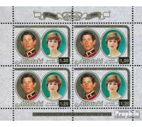 Aitutaki 493II Klb - Arco pequeño impreso en número 439-440 - MNH 1983 - Marcas de ediciones anteriores (sellos para coleccionistas) Casa Real británica (Diana, Charles, Elisabeth, etc.)