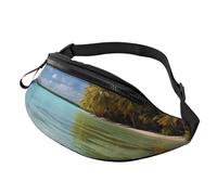 Aitutaki Lagoon, Cook Islands - Riñonera para hombres y mujeres, riñoneras de moda, bolsas cruzadas ajustables para todas partes