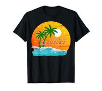 Aitutaki Palmeras Islas Cook Sol Pacífico Sur Polinesia Camiseta