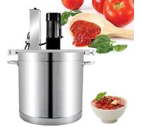 AityBuy Batidora De Alimentos Comercial, Batidora Eléctrica para Mermeladas, Batidora Automática De Acero Inoxidable De 20/25/40 L, Licuadora Automática para Mermeladas 40L