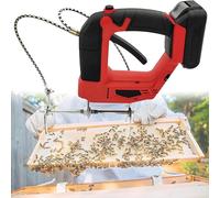 AityBuy Máquina Portátil para Sacudir Abejas, Sacudidor Eléctrico De Mano Sin Escobillas, Sacudidor Eléctrico para Colmenas, Herramientas De Apicultura, Equipo De Apicultura Red