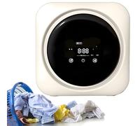 AityBuy Mini Lavadora De Calcetines, Lavadora Completamente Automática, Secadora Portátil, Lavadora De Ropa Interior De 3,5 L, para Apartamentos, Hoteles Y Hogares