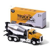 AIUAZA 1/50 Ratio die-Casting Engineering Construction Vehicle, Mixer Truck, Alloy Collection Model Car Car Car Toys (1 camión mezclador)