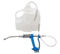 Aiupuyer Dispensador de medicamentos Veterinarios de 30 ml, Pistola de alimentación de Metal Ajustable para Uso Veterinario Herramienta de alimentación para Cerdos, Vacas, ovejas y Caballos