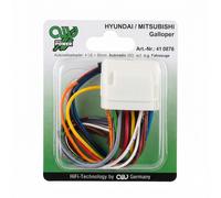 AIV Autorradio Adaptador Iso Sobre Hyundai Mitsubishi Galloper Car Hifi Cable