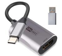 Aivane Capturadora Vídeo HDMI 1080P 60FPS, Compatible con PS4 Switch Notebook Collector Multiplataforma, Tarjeta Capture para Videoconferencias, Streaming, Enseñanza y Juegos(60mm)