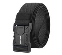 AivaToba Cinturon Tactico Militar Hombre, Cinturones Trabajo Hombre Con Hebilla De Metal De Liberación Cinturon Electricista Rápida Para El Ejército De Entrenamiento De Caza