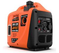 AIVOLT Generador Inverter Silencioso de Gasolina 1400W con Salidas de CA 230V/DC 12V/USB Tipo-A y 2,5L Tanque Generador Ligero Portátil para Camping Exterior